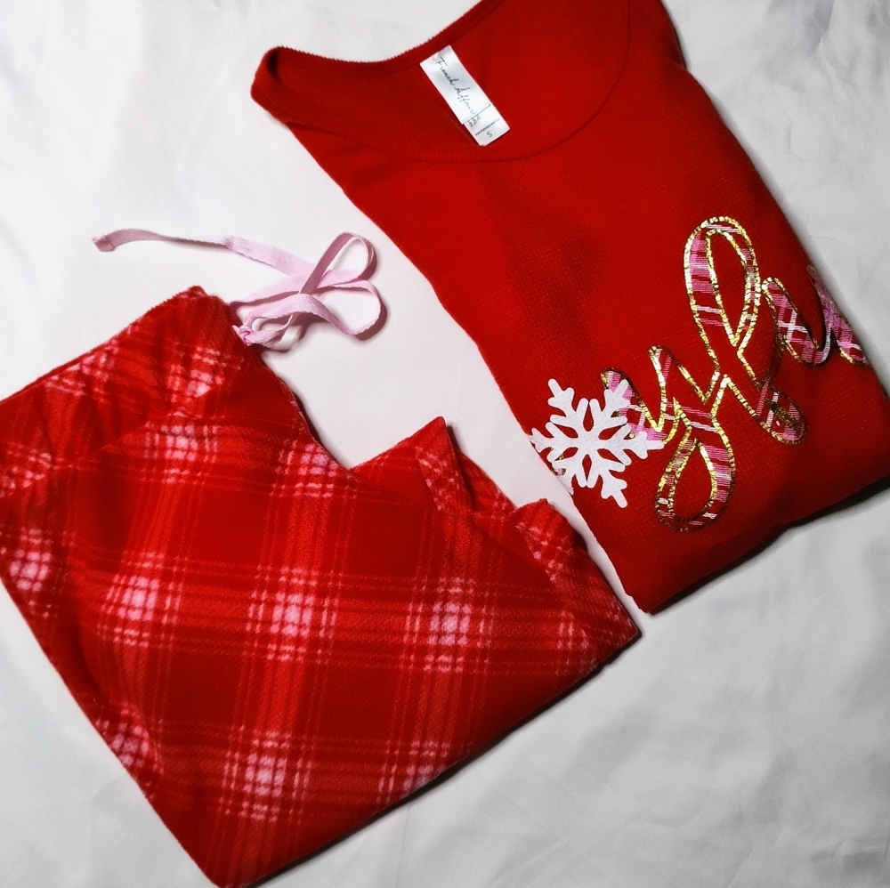 Women's small French affair pajama set